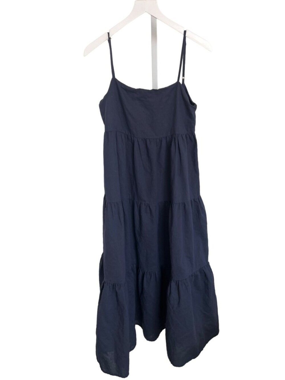 Charlie Holiday Navy Tiered Maxi Dress Cover-Up - Picture 2 of 4